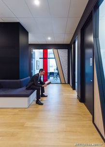 现代简约办公室装修 细节之处见自然